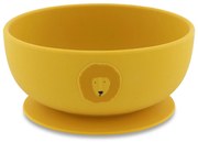 Detská silikónová miska s prísavkou Mr. Lion