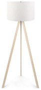 Asir Stojacia lampa AYD 1xE27/60W/230V biela/béžová AS0005