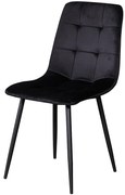 Stolička W168 Čierna