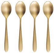 Kávové lyžičky set 4 ks vo vianočnom balení — Alpha PVD zlatý - 116661