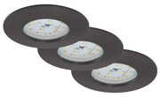 Briloner 7295-031-SADA 3x LED Stmievateľné kúpeľňové svietidlo LED/6,5W/230V IP44