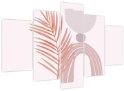 Obraz - Fialový minimalizmus N⁰1 (150x105 cm)