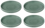 Tyrkysové dezertné porcelánové taniere v súprave 4 ks ø 20 cm Heath Jade – Ladelle