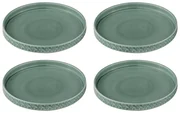 Tyrkysové dezertné porcelánové taniere v súprave 4 ks ø 20 cm Heath Jade – Ladelle