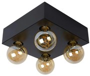 Lucide 30174/04/30 - Stropné svietidlo SURTUS 4xE27/60W/230V