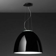 Artemide Nur Gloss závesné svietidlo, čierne, E27, 205W, design Gismondi