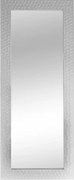 Nástenné zrkadlo Bianca 40x120 cm, biele%