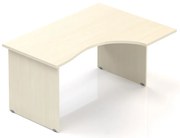 Ergonomický stôl Visio 140 x 100 cm, pravý, javor