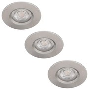 Philips - SADA 3x LED Stmievateľné kúpeľňové svietidlo LED/5W/230V 2700K IP65