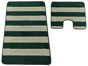 Sada kúpeľňových koberčekov Montana Said XL Hunter Green