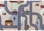 Vopi Detský kusový koberec Scanroad, 80 x 150 cm