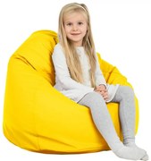 Sedací vak BAG Sako L Ekokoža Farba: 28. Žltý neon