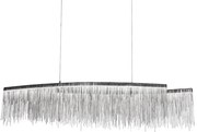 Toolight Toolight, LED závesné svietidlo APP891-CP 2x38W, chrómová, OSW-05041