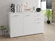 Kombinovaná komoda Claudia 1 3T 2S (biela). Vlastná spoľahlivá doprava až k Vám domov. 1059362