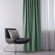 AmeliaHome Záves Blackout EYELETS mentolová, 140 x 245 cm