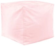 Taburetka metalická ružová ekokoža