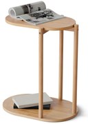 Bočný stolík z masívneho dreva