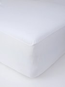 Nepriepustné jersey prestieradlo 90 x 200 cm - biele