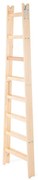 Drevený rebrík dvojstranný 8-stupňový 150 kg