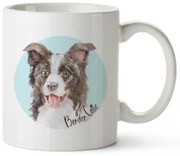 Bohemia Gifts Keramický hrnček - Border Collie, 350 ml
