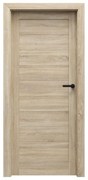 Porta doors Sonoma Interiérové dvere rámové, 60 L, 648 × 1985 mm, fólia, ľavé, Sonoma, plné