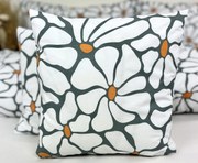 INTERMEDIC SK Obliečka na vankúš Sivý Kvet 40x40 cm