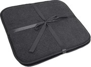 Set podsedákov na stoličky (2 ks) Life 38x38 cm, antracit%