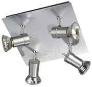 Philips 55084/48/PN - Bodové svietidlo MYLIVING TITAN 4xGU10/50W/230V