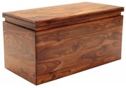 Truhlica Tina 90x45x45 indický masív palisander Only stain