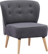 XXXLutz KRESLO, textil, sivá Livetastic - Online Only obývacie izby - 002781012203