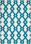 XXXLutz PLOCHO TKANÝ KOBEREC, 160/230 cm tyrkysová, béžová Kayoom - Online Only bytové doplnky - 005937158201