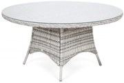 Záhradný jedálenský stôl KINGSTON 150 svetlo-sivý