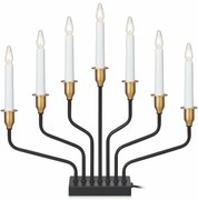 Čierna vianočná svetelná dekorácia Brosa – Markslöjd