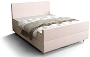 Manželská posteľ  Boxspring 140 cm Flu plus (svetloružová) (s matracom a úložným priestorom). Vlastná spoľahlivá doprava až k Vám domov. 1046575