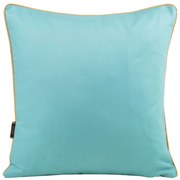 DEKORAČNÁ OBLIEČKA NA VANKÚŠ PREMIUM 45X45 CM TYRKYSOVÁ