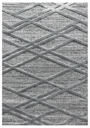 Ayyildiz, Kusový koberec Pisa 4706 Grey, 80x150, šedá, obývacia izba