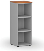 Kancelársky regál PRIMO GRAY, 400 x 420 x 1087 mm, sivá/čerešňa