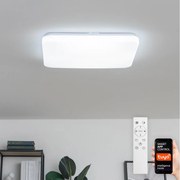 Brilagi - LED stmievateľné stropné svietidlo SMART LED/24W/230V 43x43 cm Wi-Fi Tuya + DO