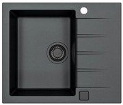 ALVEUS 1148158 - Kuchynský drez CADIT 59x50 cm granit/čierna