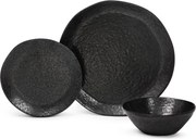 Kameninová jedálenská súprava 18 ks pre 6 osôb Dark Moon – Bonami Selection