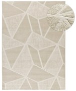 Krémovobiely koberec 80x150 cm Sensation – Universal
