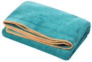 RÝCHLOSCHNÚCA PLÁŽOVÁ OSUŠKA Z MIKROVLÁKNA IGA 80X160 CM TYRKYSOVÁ