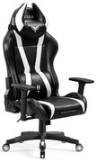 Herné kreslo Diablo X-Horn 2.0 Normal Size, čierno-biele