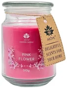 Arome Sviečka 510 g, v skle, Pink flower