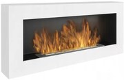 Závesný biokrb na stenu AIASA BOX BIELY MAT 90x40x12