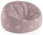 Sedací vak Cocoon poník - detský, béžová