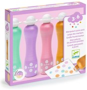 Ergonomické detské fixky - perleťové - 4 ks