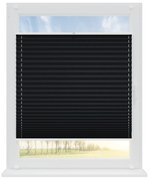 Dekodum Neinvazívna plisovaná roleta čierna Šířka (cm): 30