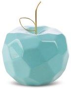 DEKORAČNÁ SOŠKA APPEL 13X13X10 CM MODRÁ