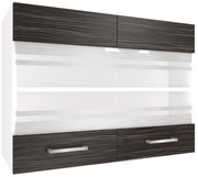 Kuchynská skrinka Belini horná 80 cm eben kráľovský TOR SGW80/2/WT/HK/0/P